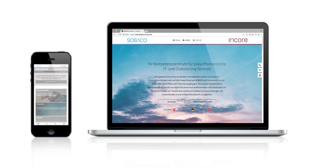 SOBACO InCore – Lieblingsprojekt – Webdesign & Individual-Entwicklung