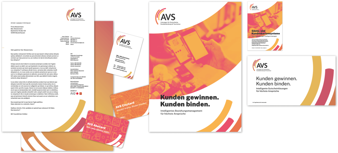 Lieblingsprojekt AVS: Corporate Design, Webdesign und Umsetzung